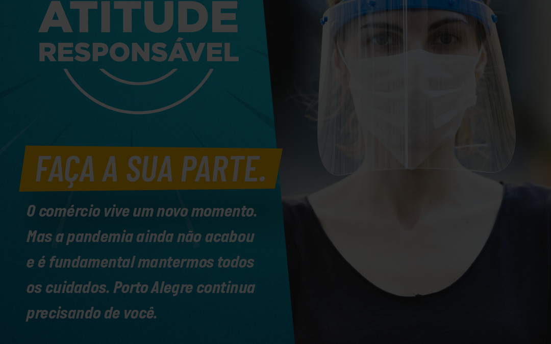 CDL POA, prefeitura, Sindilojas e Sindha fazem chamamento à população contra a Covid-19
